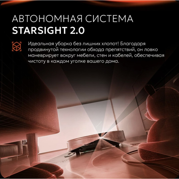 Roborock Saros 10R черный