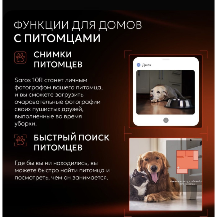 Roborock Saros 10R черный