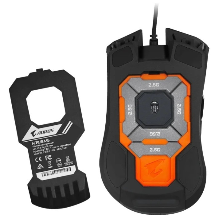 GIGABYTE Aorus M5 черный