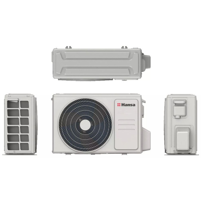 Hansa ACS-12W55 белый + монтажный комплект
