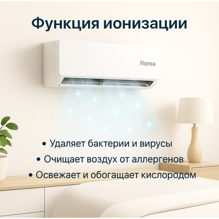 Hansa ACI-24W55 белый + монтажный комплект