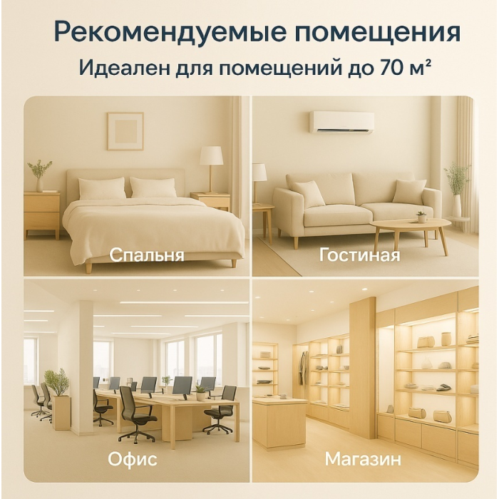 Hansa ACI-24W55 белый + монтажный комплект