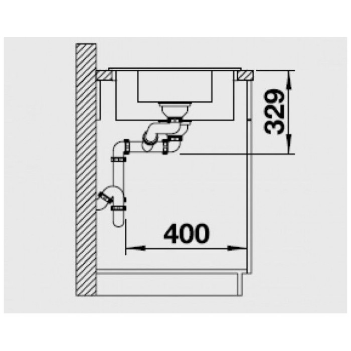 Blanco Legra 6S 526086 черный