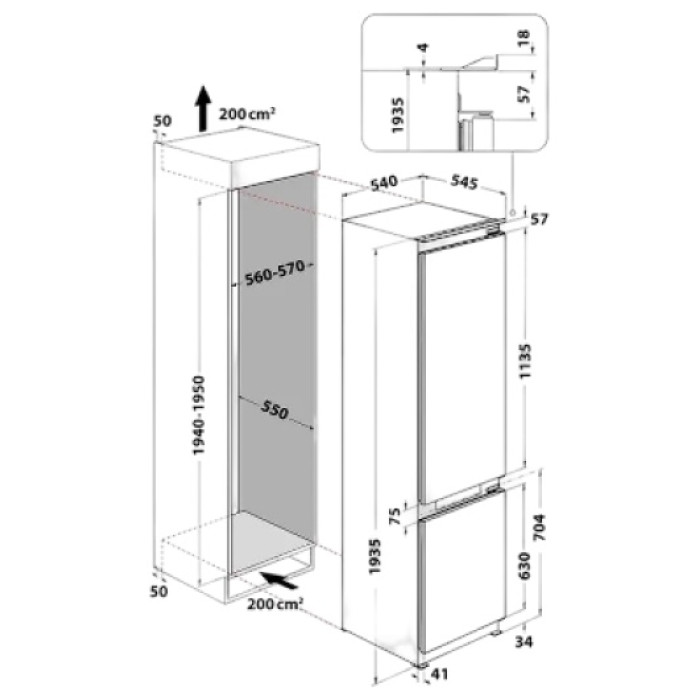 Whirlpool WHC 20T 152 белый