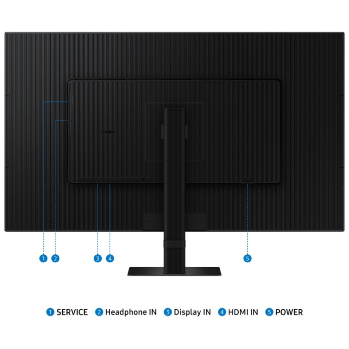 Samsung ViewFinity LS32D700EAIXCI черный