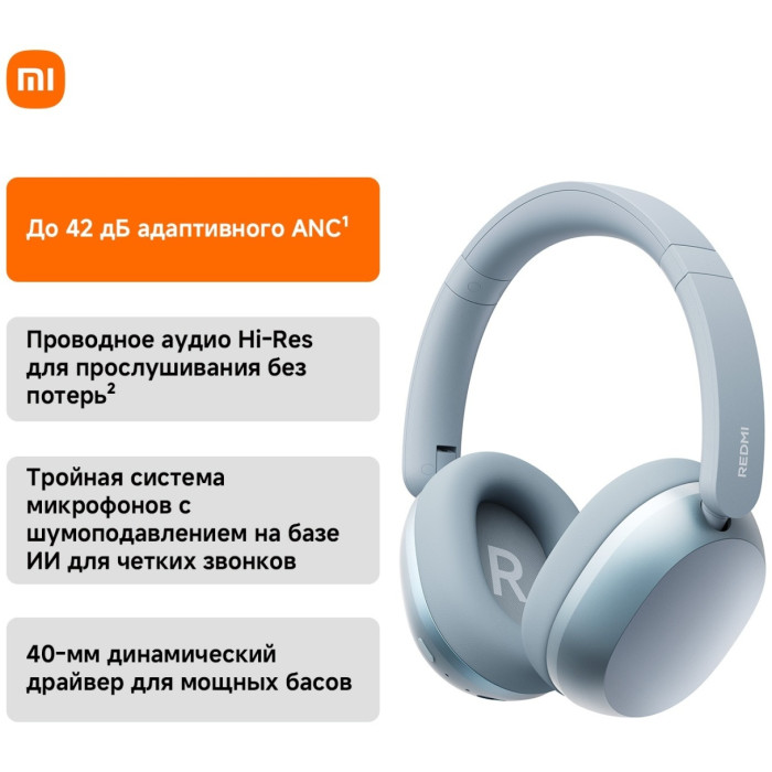 Наушники Redmi Headphone Neo Mist Blue