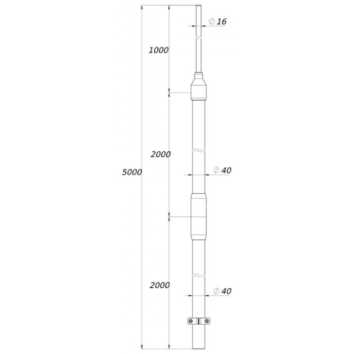 DKC молниеприемник NL5000 1 шт
