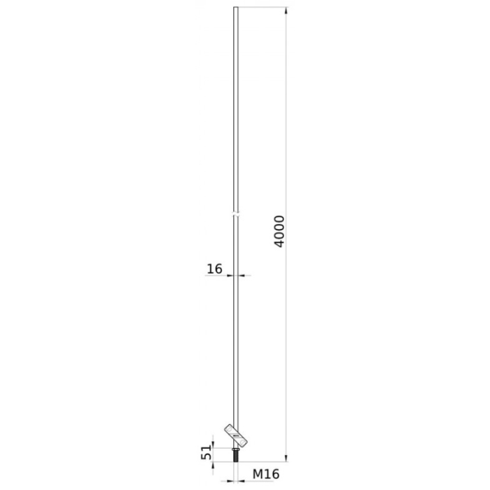 DKC молниеприемник NL4000 1 шт