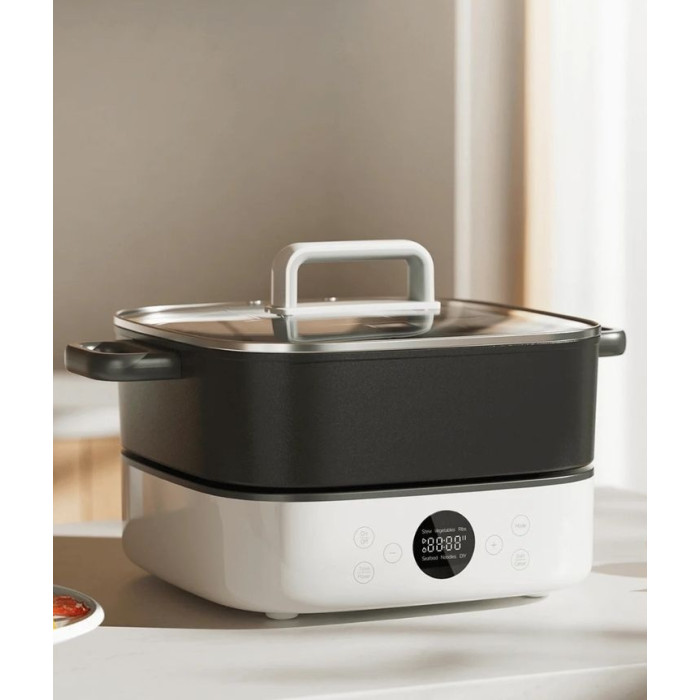Мультиварка Xiaomi Multifunctional Hot Pot Cooker белый, черный
