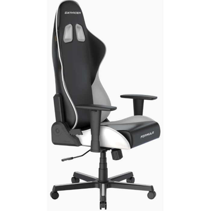 Игровое кресло DXRacer GC/XLFR23LTA/NW, черный, белый