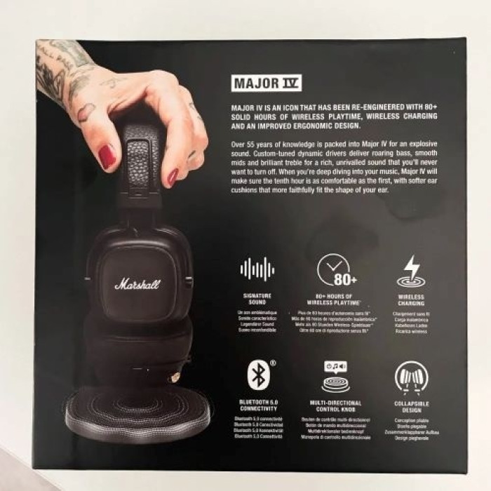 Marshall Major IV черный