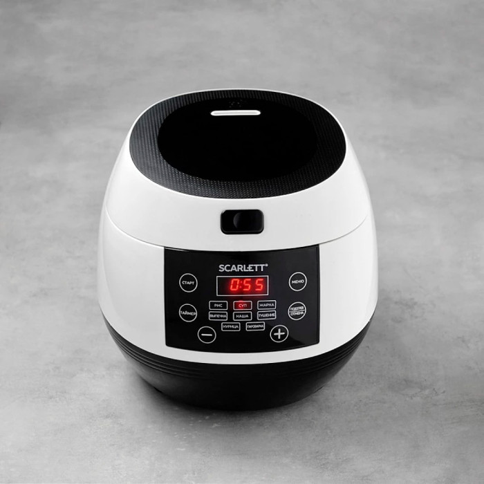 Мультиварка Scarlett SC-MC410S26 белый, черный