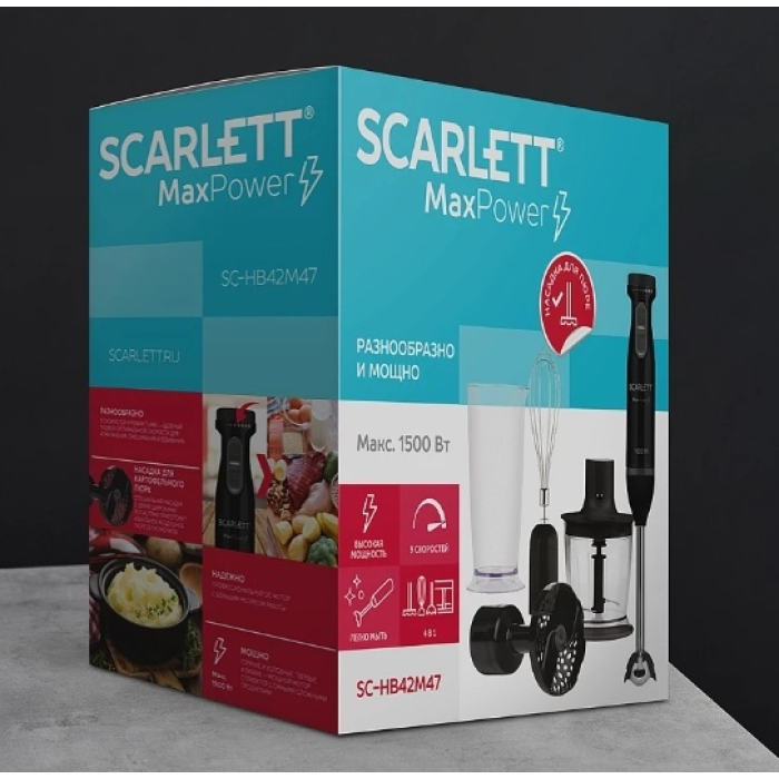 Scarlett SC-HB42M47 черный