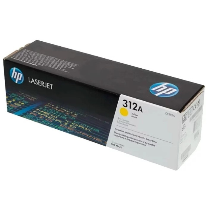 HP CF382A желтый