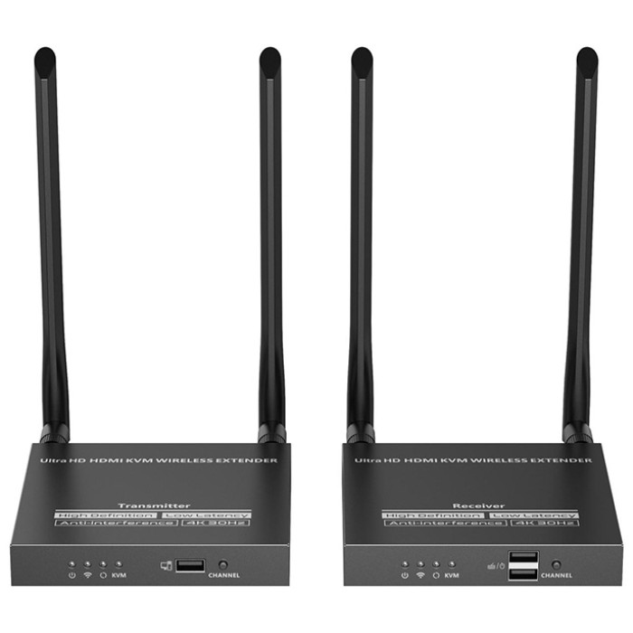 Беспроводной удлинитель HDMI + KVM Lenkeng LKV677KVM (4K, 50m)<br>68095