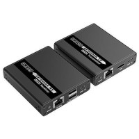 Удлинитель HDMI Lenkeng LKV223KVM (4K, 40m)