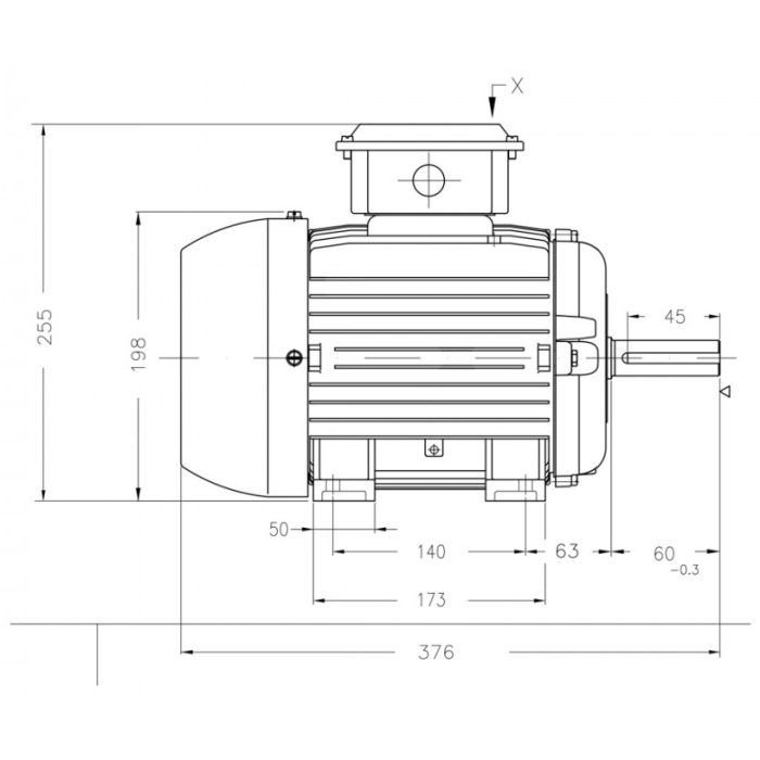 Электродвигатель WEG 12310536 2.2 кВт 1440 об/мин
