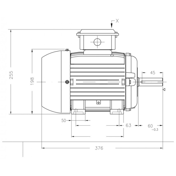 Электродвигатель WEG 12310457 3 кВт 2875 об/мин