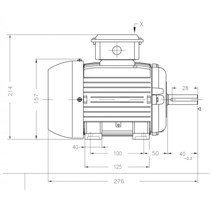 Электродвигатель WEG 12312786 0.75 кВт 1500 об/мин