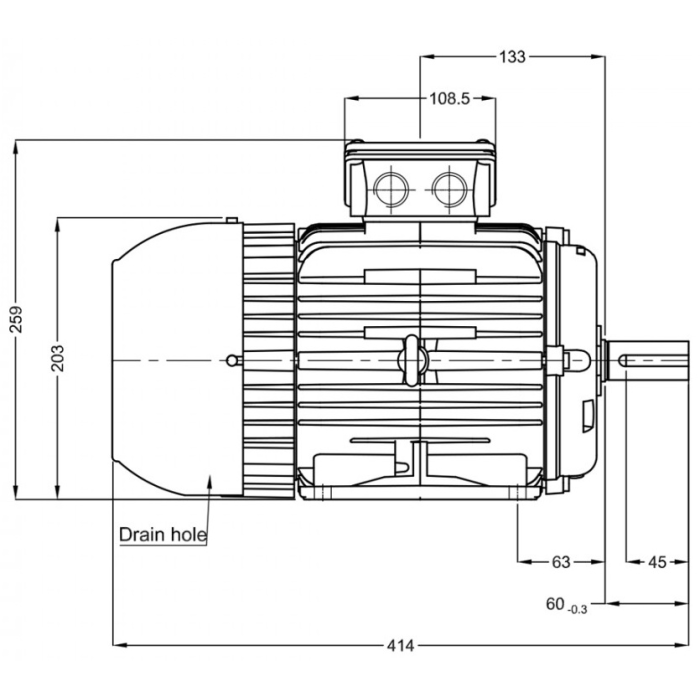Электродвигатель WEG 17376513 5.5 кВт 2880 об/мин
