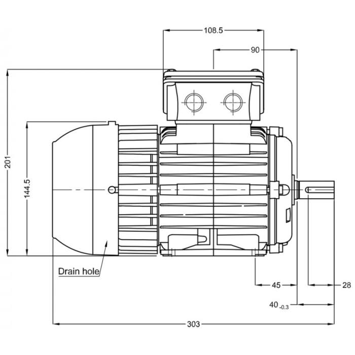 Электродвигатель WEG 17928428 0.75 кВт 1385 об/мин