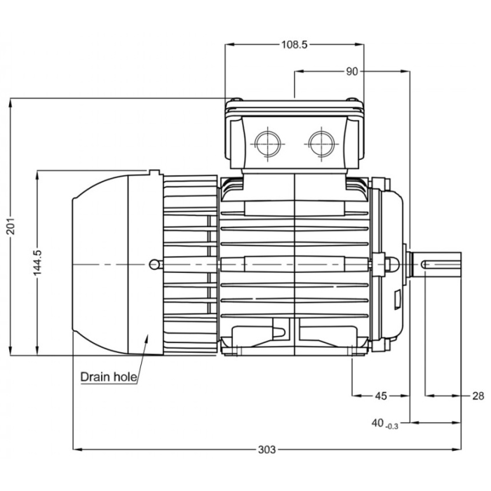 Электродвигатель WEG 17928295 1.1 кВт 2850 об/мин