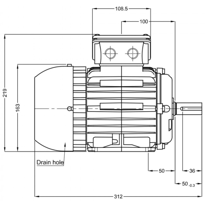Электродвигатель WEG 17376512 2.2 кВт 2770 об/мин