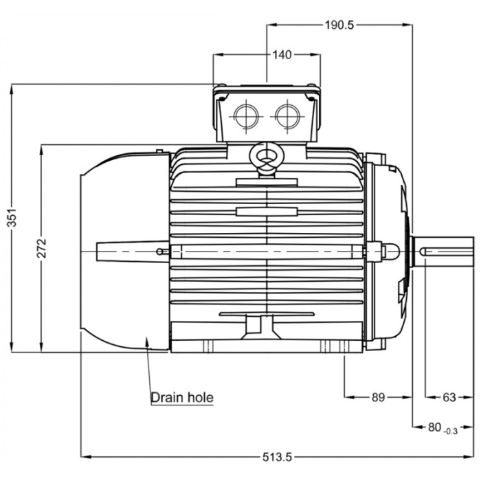 Электродвигатель WEG 17725872 11 кВт 1440 об/мин