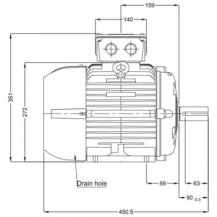 Электродвигатель WEG 17725617 7.5 кВт 1440 об/мин
