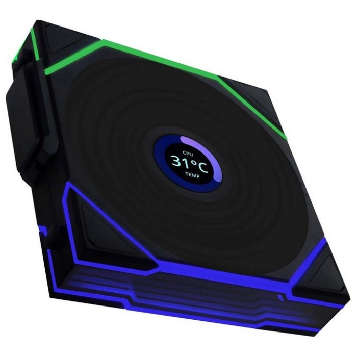 Вентилятор LIAN LI Uni Fan TL Wireless LCD 120 ARGB 12TLLCD1W1B