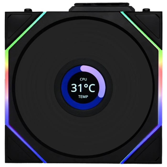 Вентилятор LIAN LI Uni Fan TL Wireless LCD 120 ARGB Reverse Blade 12RTLLCD1W1B