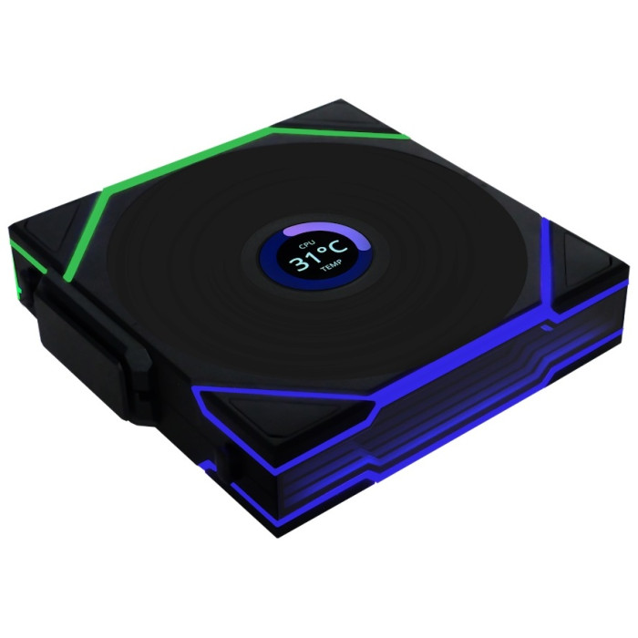 Вентилятор LIAN LI Uni Fan TL Wireless LCD 120 ARGB Reverse Blade 12RTLLCD1W1B