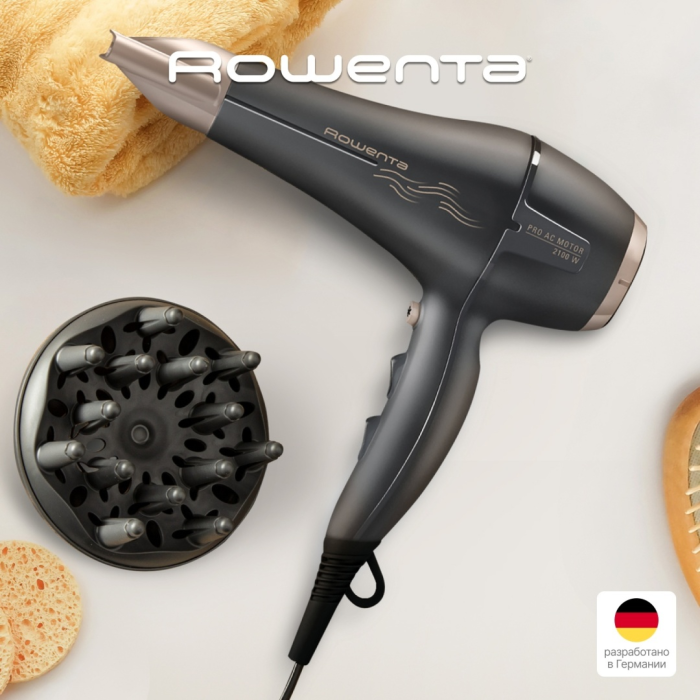 Rowenta Signature Pro CV7827F0 фен 2100 Вт