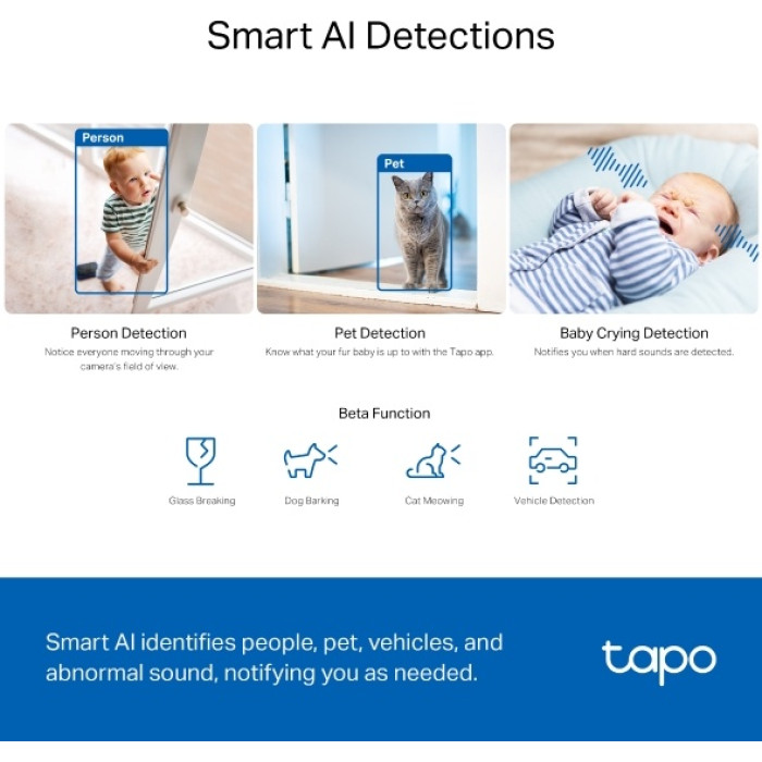 TP-LINK камера видеонаблюдения TC74, 5 расширение 2880x1620