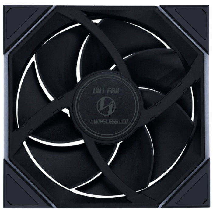 Вентилятор LIAN LI Вентилятор для корпуса Lian Li UNI FAN TL140 LCD Wireless 140mm RGB Black G99.14TLLCD1W1B.00