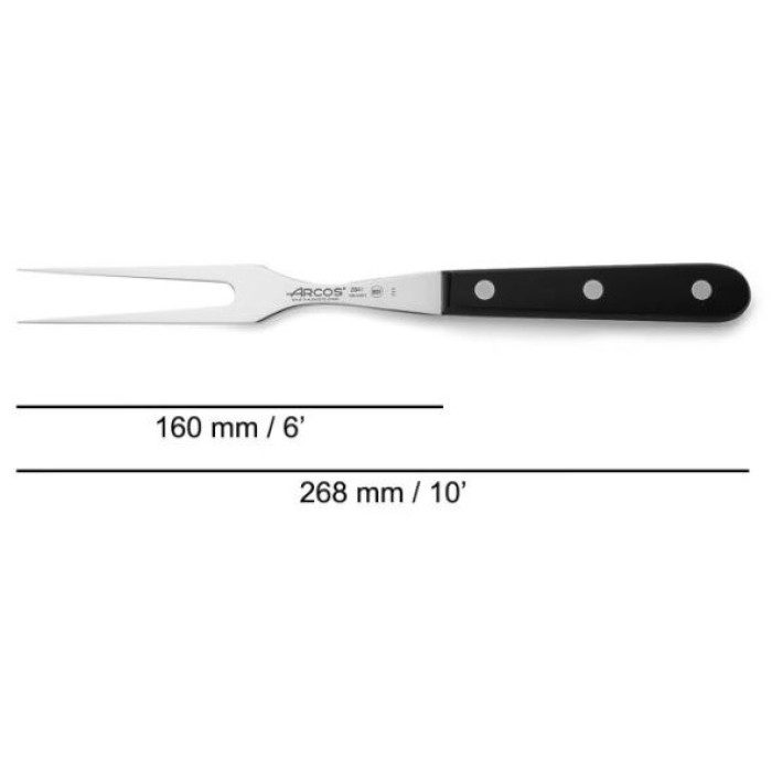 Вилка ARCOS 1 шт, черный 284100