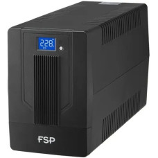 ИБП FSP iFP 1000 600W/батареи 12V 7Ahx2/2xUSB/RJ45/4 розетки Euro/ЖК дисплей