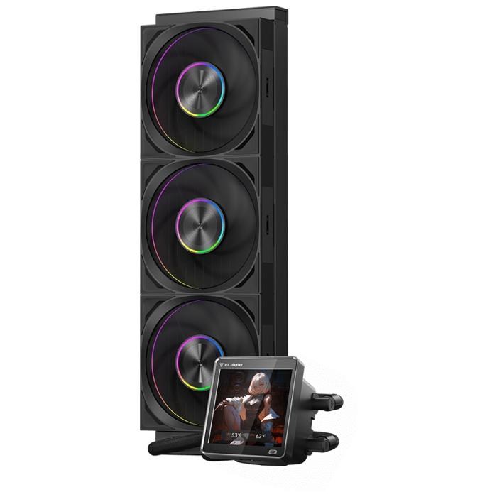PCcooler DT360 ARGB Display BK