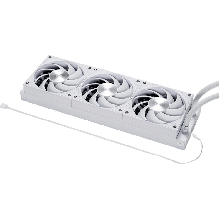 Водяное охлаждение для CPU PCCooler DS360 Display WH TDP 310W 115X/1200/1700/1851/AM4/AM5 Белый
