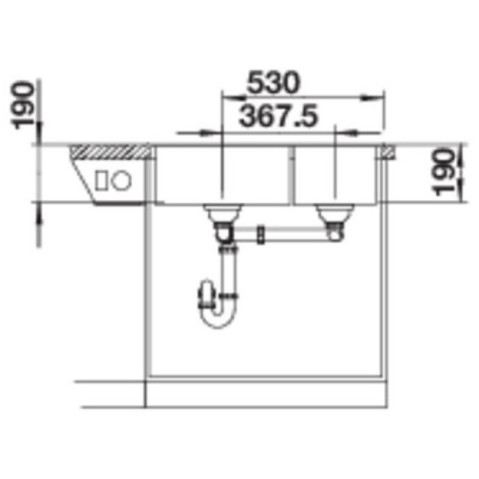 Blanco Legra 8 526224 антрацит