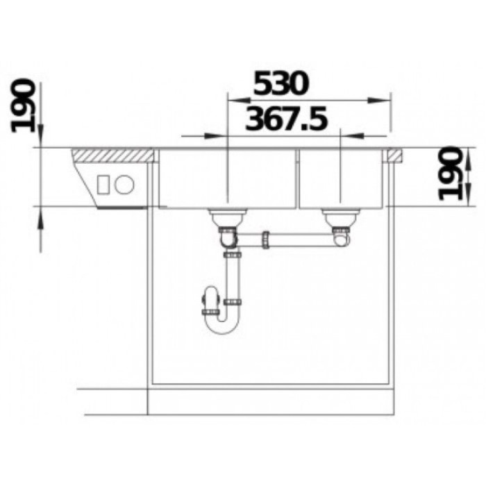 Blanco Legra 8 черный