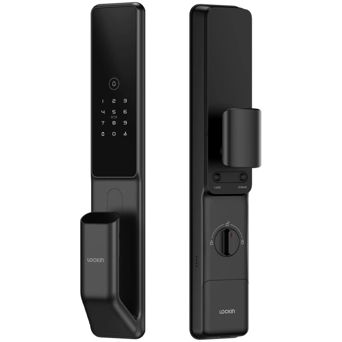 Lockin SMART LOCK S5 сканер вен пальца PIN-код NFC Bluetooth механический ключ Bluetooth Толщина двери: 40–120 мм PIN-код NFC