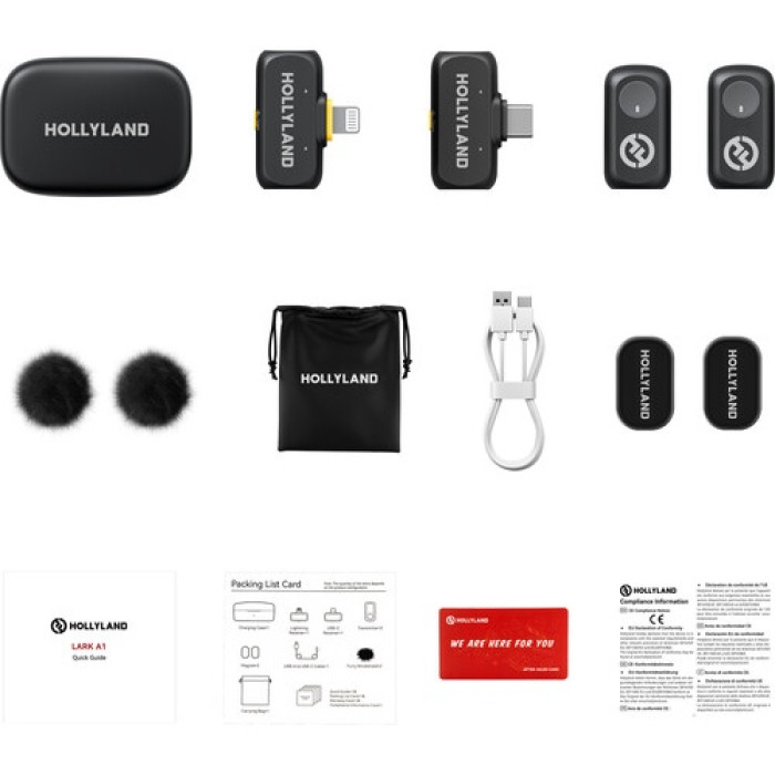 Hollyland LARK A1 Combo черный