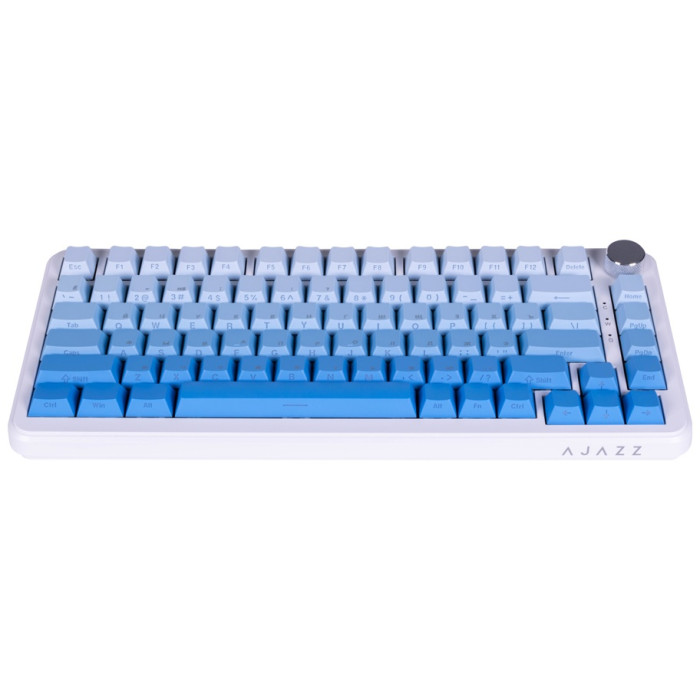 Ajazz AK820 MAX Sea Salt Switch голубой