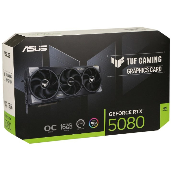ASUS RTX 5080 TUF Gaming TUF-RTX5080-O16G-GAMING 16 Гб