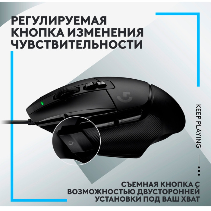 Logitech G502 X 910-006139 черный