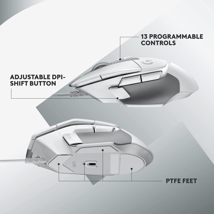 Logitech G502 X белая