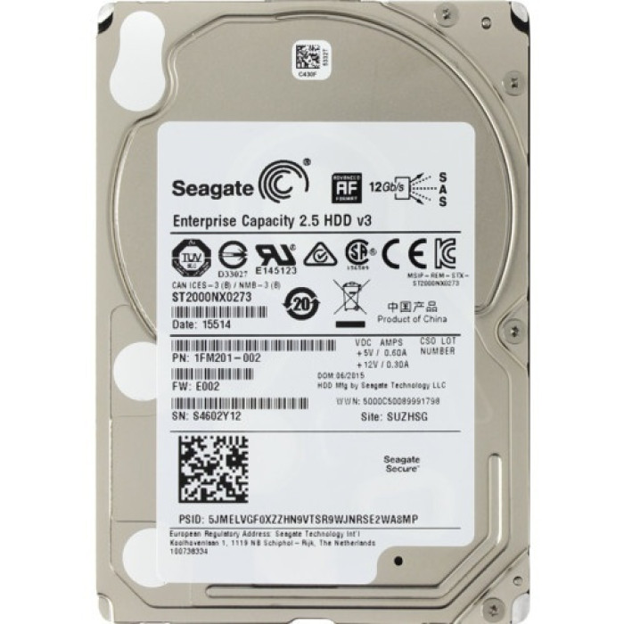 HDD Seagate ST2000NX0273 2000 ГБ
