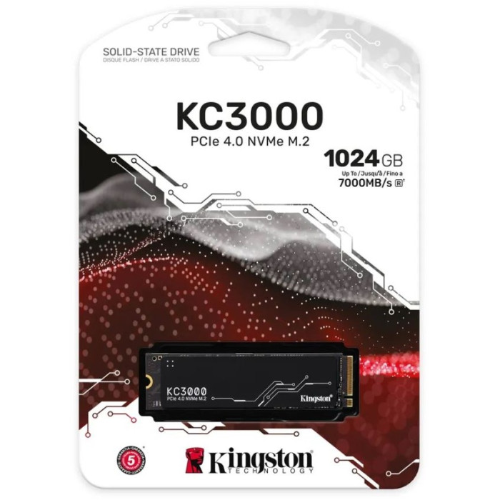 SSD Kingston KC3000 SKC3000S/1024G 1024 Гб