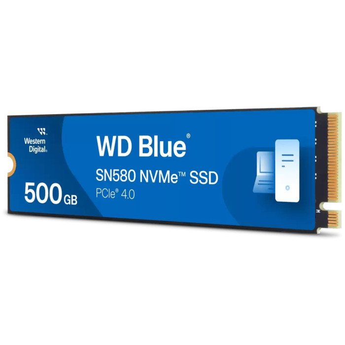SSD Western Digital Blue SN580, WDS500G3B0E	 500 Гб